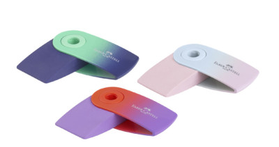FABER-CASTELL Gomme en plastique SLEEVE MINI Flow Edition