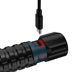 ANSMANN Lampe de poche LED rechargeable Survival TS3000RF