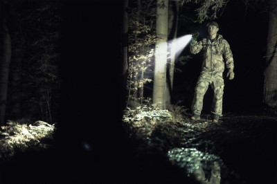 ANSMANN Lampe de poche LED rechargeable Survival TS3000RF