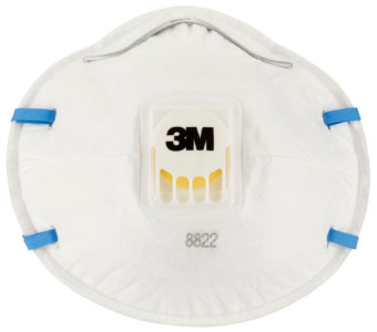 3M Masque respiratoire Cool Flow 8822, FFP2, lot de 3