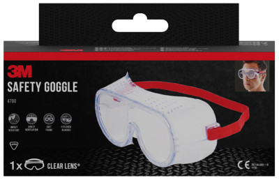 3M Lunettes de protection Classic 4700, verres incolores