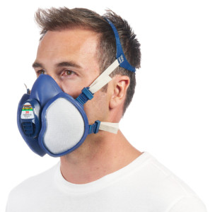 3M Demi-masque respiratoire 4279+, ABEK1P3, bleu/blanc