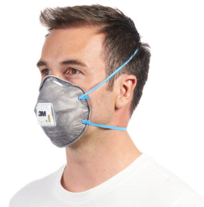3M Masque respiratoire Cool Flow 9922, FFP2, lot de 2