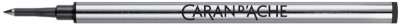CARAN D'ACHE Recharge pour stylo roller, F, bleu