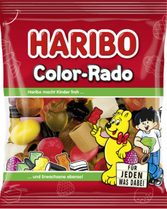 HARIBO Bonbon gélifié aux fruits COLOR-RADO, sachet de 175 g
