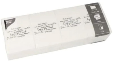 PAPSTAR Serviette pour snack 