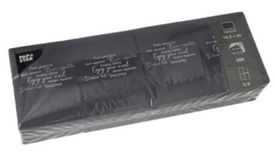 PAPSTAR Serviette pour snack 