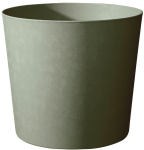 EDA Bac à plantes ELEMENT, conique, 250 mm, kaki