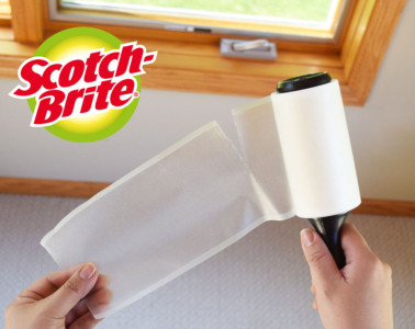 Scotch-Brite Brosse antipeluche Everyday Clean, 40 feuilles