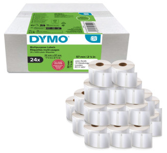 DYMO Étiquette polyvalente LabelWriter, 32 x 57 mm, blanc