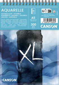 CANSON Album de dessin XL AQUARELLE Waves, A5