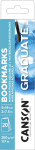 CANSON Marque-pages GRADUATE AQUARELLE, 50 x 190 mm