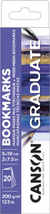 CANSON Marque-pages GRADUATE MIXED MEDIA, 50 x 190 mm