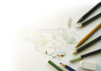 CANSON Cahier de dessin, uni, 120 g/m2, A4
