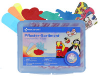FIRST AID ONLY Kinder-Pflaster-Sortiment, 45er Kunststoffbox