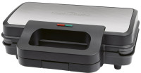 PROFI COOK Sandwichtoaster PC-ST 1315, Edelstahl / schwarz