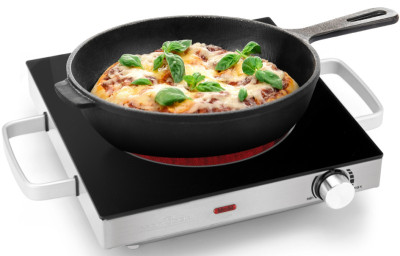 PROFI COOK Plaque de cuisson infrarouge PC-EKP 1210, inox