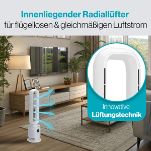 PROFI CARE Ventilateur colonne PC-TVL 3152, blanc