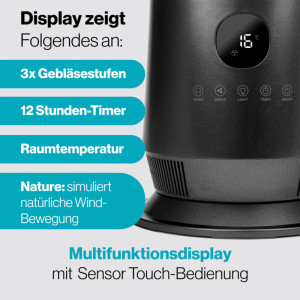 PROFI CARE Ventilateur colonne PC-TVL 3152, blanc