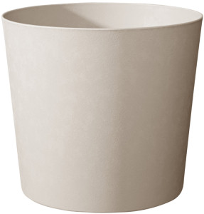 poétic Bac à plantes ELEMENT, conique, 400 mm, calcaire