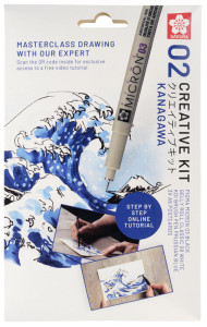SAKURA Kreativ-Set Große Welle von Kanagawa