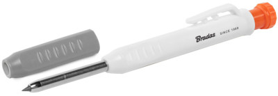 Bradas Bohrlochmarker, Strichbreite: 1,0 mm, mit Kappe
