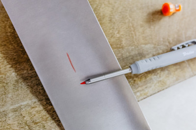 Bradas Bohrlochmarker, Strichbreite: 1,0 mm, ohne Kappe