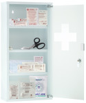 FIRST AID ONLY Erste-Hilfe-Schrank, Inhalt DIN 13157,schwarz FIRST AID ONLY Erste-Hilfe-Schrank, Inhalt DIN 13157,schwarz