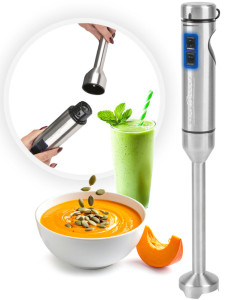 PROFI COOK Mixeur plongeant PC-SM 1317, 1.000 watts, inox