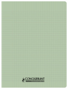 CONQUERANT CLASSIQUE Cahier 240 x 320 mm, Seyès, orange