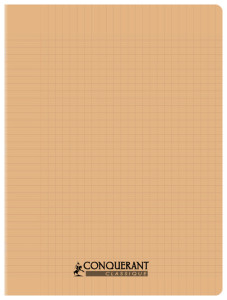 CONQUERANT CLASSIQUE Cahier 240 x 320 mm, Seyès, orange