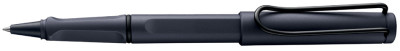 LAMY Stylo roller safari steel black, avec cartouche d'encre