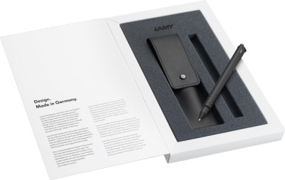 LAMY Set cadeau LAMY swift black, avec étui en cuir