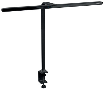 MAUL LED-Tischleuchte MAULgate, Klemmfuß, dimmbar, schwarz