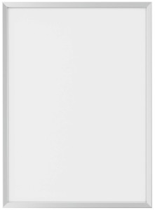 MAUL Plakatrahmen MAULsolid, DIN A0, 820 x 1.170 mm, silber