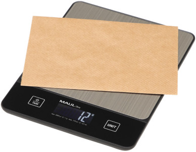 MAUL Briefwaage MAULlibra, Tragkraft: 5000 g, silber/schwarz