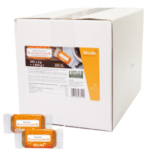 HELLMA Délicieux biscuits belges au caramel, dans un carton
