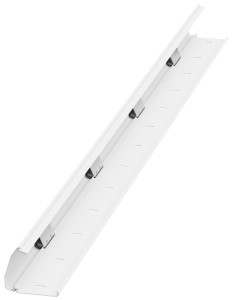 LogiLink Kabelkanal mit Klapp- & Klickverschluss, weiß