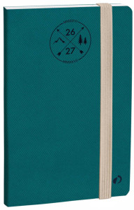 QUO VADIS Agenda PLANNING 21 SD, 2026/2027, 16 mois, bleu