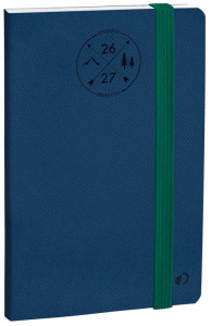 QUO VADIS Agenda PLANNING 21 SD, 2026/2027, 16 mois,noisette