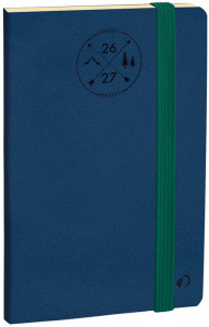 QUO VADIS Agenda Affaires SD, 2026/2027, 16 mois, bleu denim