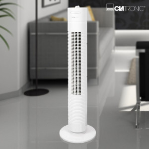 CLATRONIC Ventilateur colonne TVL 3770, blanc