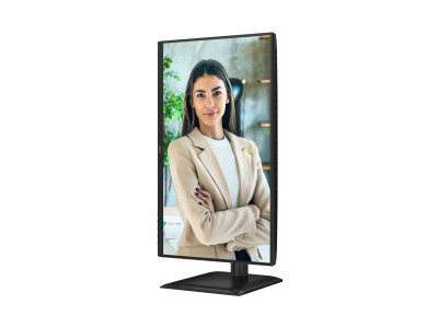 AOC : 24IN IPS FHD 300CD/HDMI/ DP/4USB/2USB-C/USB-C DOCK/HP/HAS