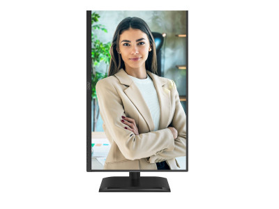 AOC : 24IN IPS FHD 300CD/HDMI/ DP/4USB/2USB-C/USB-C DOCK/HP/HAS