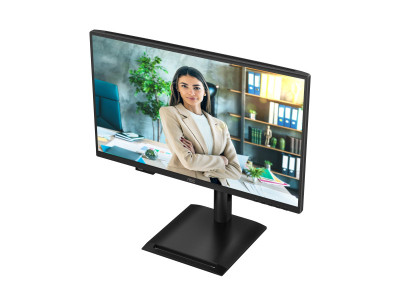 AOC : 24IN IPS FHD 300CD/HDMI/ DP/4USB/2USB-C/USB-C DOCK/HP/HAS