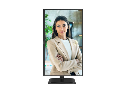 AOC : 24IN IPS FHD 300CD/HDMI/ DP/4USB/2USB-C/USB-C DOCK/HP/HAS