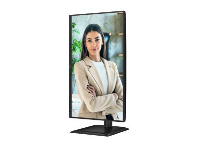 AOC : 24IN IPS FHD 300CD/HDMI/ DP/4USB/2USB-C/USB-C DOCK/HP/HAS