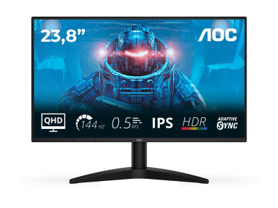 AOC : 24IN IPS QHD 144HZ/300CD/ HDMI/DP