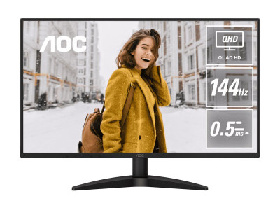 AOC : 27IN IPS QHD 144HZ/300CD/ HDMI/DP