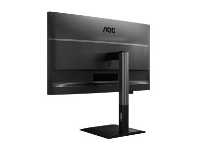AOC : 27IN IPS QHD 350CD/HDMI/ DP/4USB/2USB-C/USB-C DOCK/HP/HAS
